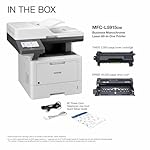 Brother Professional Laser Printer All-in-One with Scanner and Copier, High-Speed 50 ppm Monochrome Printing, Wireless Network Ready, Dual-Band WiFi, Auto 2-Sided Print (MFC-L5915DW) - Image 5