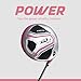 Aspire XD1 Womens Golf Clubs Full Set, Includes Driver, Fairway, Hybrid, 6-PW Irons, Putter, Stand Bag, 3 H/C's, Ultra-Light Graphite Shafts, Golf Clubs Women Left Handed, Comes in 3 Sizes, Pink