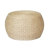 puff algodon trenzado gris 【 Idea práctica de regalo reflexivo】 Estos Ottomanos de POOF también se mantendrán en dar muchos años. Sorprenda a un amigo o miembro de la familia con uno para una fiesta de casa, cumpleaños y otros festivos como Navidad / Acción de Gracias/ Año Nuevo.