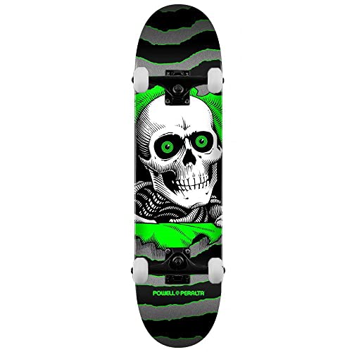 Powell Peralta PP Skateboard Ripper One Off Silver / Green 20,3 cm Cover