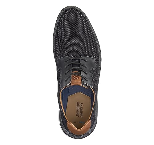 Image of Johnston & Murphy Mens Braydon Knit Plain Toe