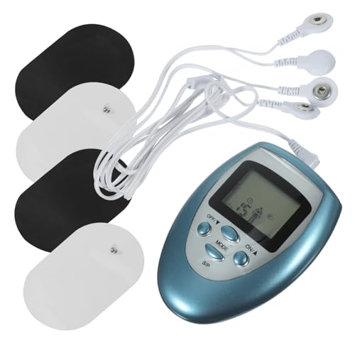 Beaupretty máquina de masaje eletroestimulação electroestimulacion Electroestimulación mini masajeador maquina de calmante muscular Blue