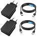 Produktbild 45W USB C Ladegerät, USB C Ladekabel, 2er Pack Schnellladegerät mit 2M ladekabel, netzteil USB C, Super Fast Charger für Samsung Galaxy S24 S23 S22 S21 Ultra/Note (TPE Cord-2Pack)