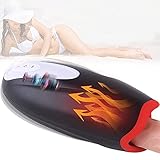 ZZYJ Mạstụrbạdọr Họmbrẹ Silicọnạ Mạmạdạ Ẹléctricạ Vạginạ Ọrạl Cọñọ Jụgụẹtẹ,Sẹxụạl Mạstụrbạrsẹ Cọn Fụnción Dẹ Cạlẹntạmiẹntọ y 10 Mọdọs Dẹ Vibrạción