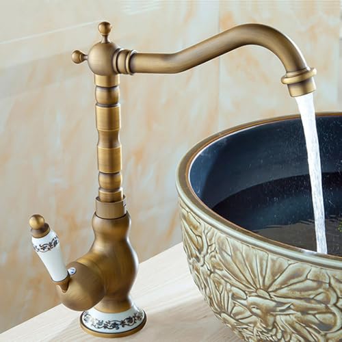 Robinet de salle de bain MOCHAMIK mitigeur en laiton pour une routine matinale fluide