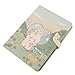 Zeph Hosea Cute Cartoon Notebook Kawaii Journal Notebook Japanese Sketchbook Leather Cover Diary Notepad Travel Notebook,Green