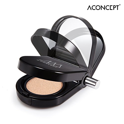 [ACONCEPT] (ONLY CUSHION) All in One Brightening A:Cushion SPF 35 PA++ 10g - All in One Unique Case (Face + Lip & Cheek Makeup) (#23 Natural Beige)