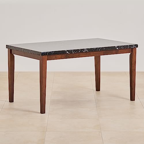 Home Centre Jasper Faux Marble Top 6-Seater Dining Table – Black And Brown For Rs. 11399 @ 69 % Home Centre Jasper Faux Marble Top 6-Seater Dining Table – Black And Brown For Rs. 11399 @ 69 %