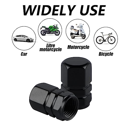 Alpmosn ALPMOSN-QJN-001 Aluminum Tire Stem Valve Caps Wheel Valve Covers Car Dustproof Tire Cap Cover Accessories thumb #4