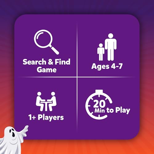 skillmatics card game - found it halloween scavenger hunt educational learning toys perfect for indoor or outdoor play classrooms party games gifts for kids and families for ages 4 5 6 7