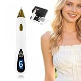 6-in-1 Plasma Skin Care Pen, 10 Adjustable Intensity Levels with LCD Display, Portable At-Home Facial Beauty Tool for Daily Skin Refining & Personal Care