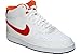 Price comparison product image Nike Court Vision Mid NN, Men's Trainers, White Red, 46 EU Larga