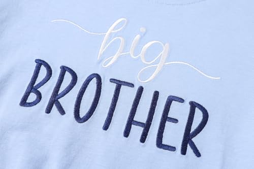 Big Brother Shirt for Toddler Baby Boys Announcement T Shirt Sibling Outfit Clothes 1-5t3