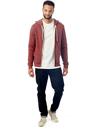 Image of Alternative All Gender Adult's Rocky Eco-Fleece Zip Hoodie