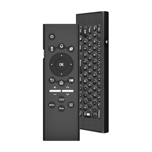 Universal Replacement Remote for Samsung Smart TV with Backlit Keyboard & Voice Control - Compatible with All Samsung Voice TV Remote Control (2019-2024) Series