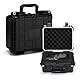 CASOMAN Water-Proof and Dust-Proof Protective Sturdy Plastic Storage Case with Cush-Proof Sponge and Customizable Foam, IP67 Water Proof Grade, 13.4 X 11.6 X 6