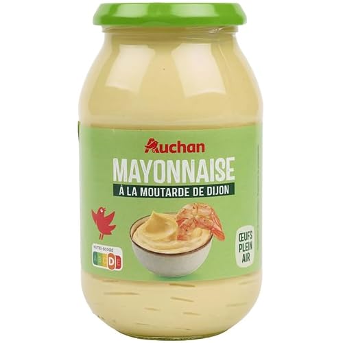 AUCHAN Mayonnaise à la moutarde de Dijon 475 g