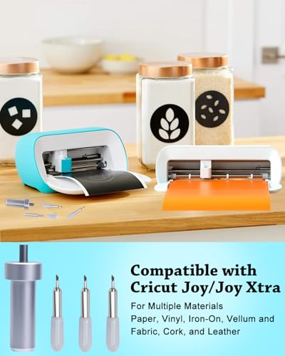 Image of 3PCS 45 Blade&Housing Compatible with Cricut Joy /Joy 2 /Joy Xtra for Craft