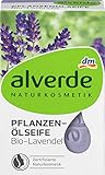 alverde NATURKOSMETIK Seife Pflanzenöl Lavendel, 1 x 100 g