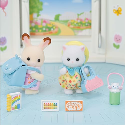 Le Duo Des Bébés En Promenade Sylvanian Families La Boite - vue 7