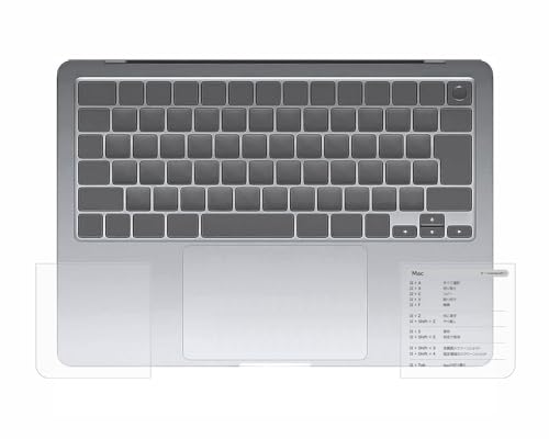 ClearView MacBook Air 13.6 2024 M3 / 2022 M2pm}bg ˒ጸn V[gJbgL[ vg p[XgpیtB CAX { mubNn