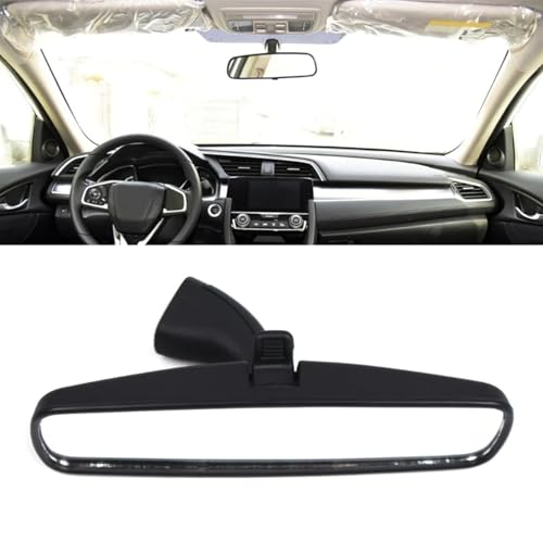 Espejo retrovisor interior de alta precisión y cristal gran angular impermeable para Civic y 307 3