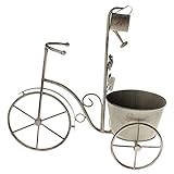 bicicletas para jardineria Idea de regalo – como regalo para el mudanza, como regalo de cumpleaños, primavera o simplemente para su alegría de plantas. El soporte para macetas es un regalo muy apreciado.