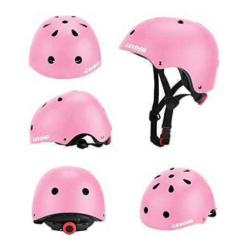 Image of Kids Bike Helmet,Toddler Skateboard Helmets for Ages 2-3-5-8-14 Years Boys Girls，Adjustable Multi-Sport Bicycle Skateboarding Football Roller Skating Scooter Rollerblade Balance Bike Helmet