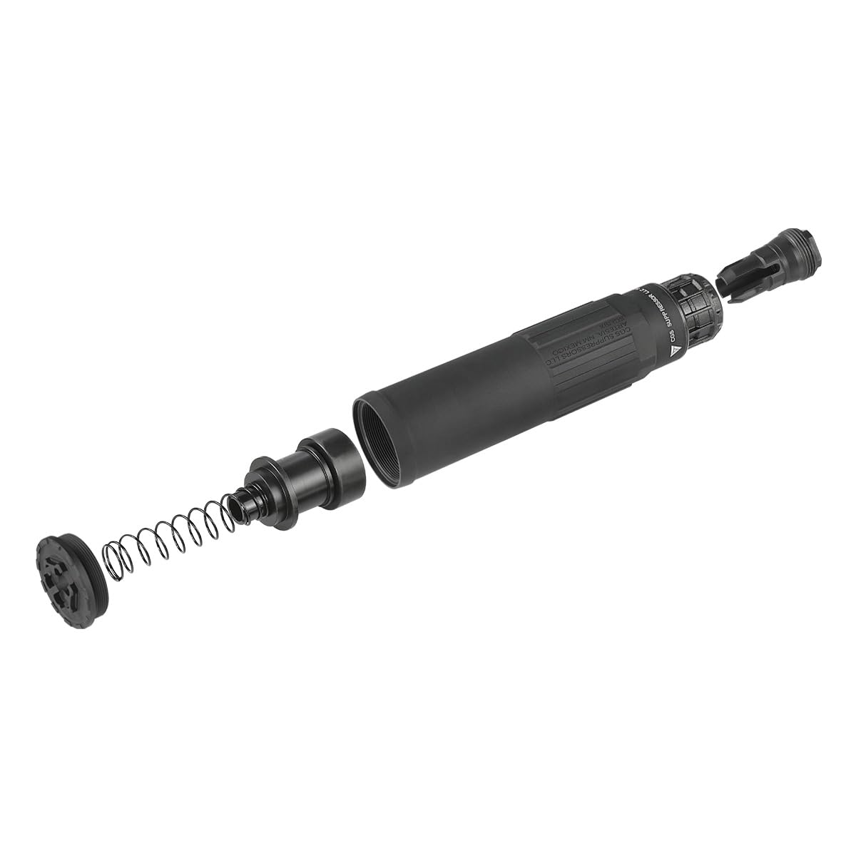 Airsoft Artisan sci-six サプレッサー Airsoft Artisan CGS SCI-SIX タイプ サイレンサー / SCI-SIX