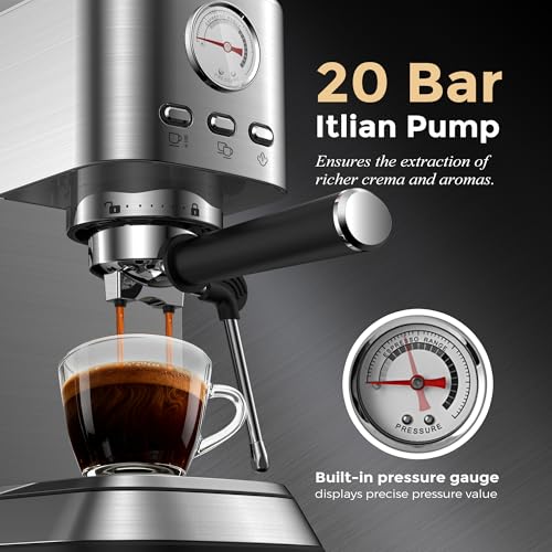 Machine à expresso anti-goutte facile à nettoyer pour en finir avec le café insipide