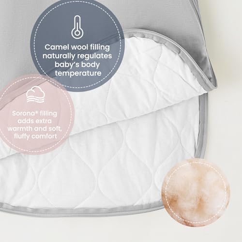 Image of kaiya baby Unisex Sleeping Bag for Babies and Toddlers 2.5 Tog Sleep Sack, Long Sleeve Sleep Sack, Wearable Blanket Baby