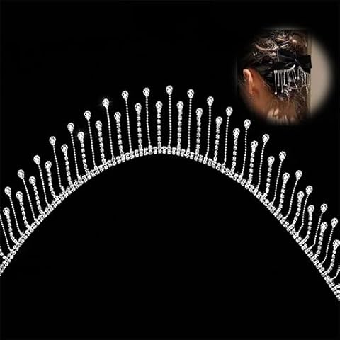 Vokowin Rhinestone Fringe Trim for Crafts Cover