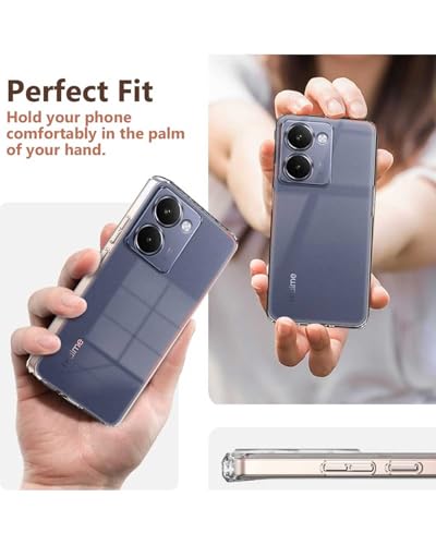 Image of Soft Silicone TPU Flexible Back Cover Compatible with Realme P3 Ultra 5G