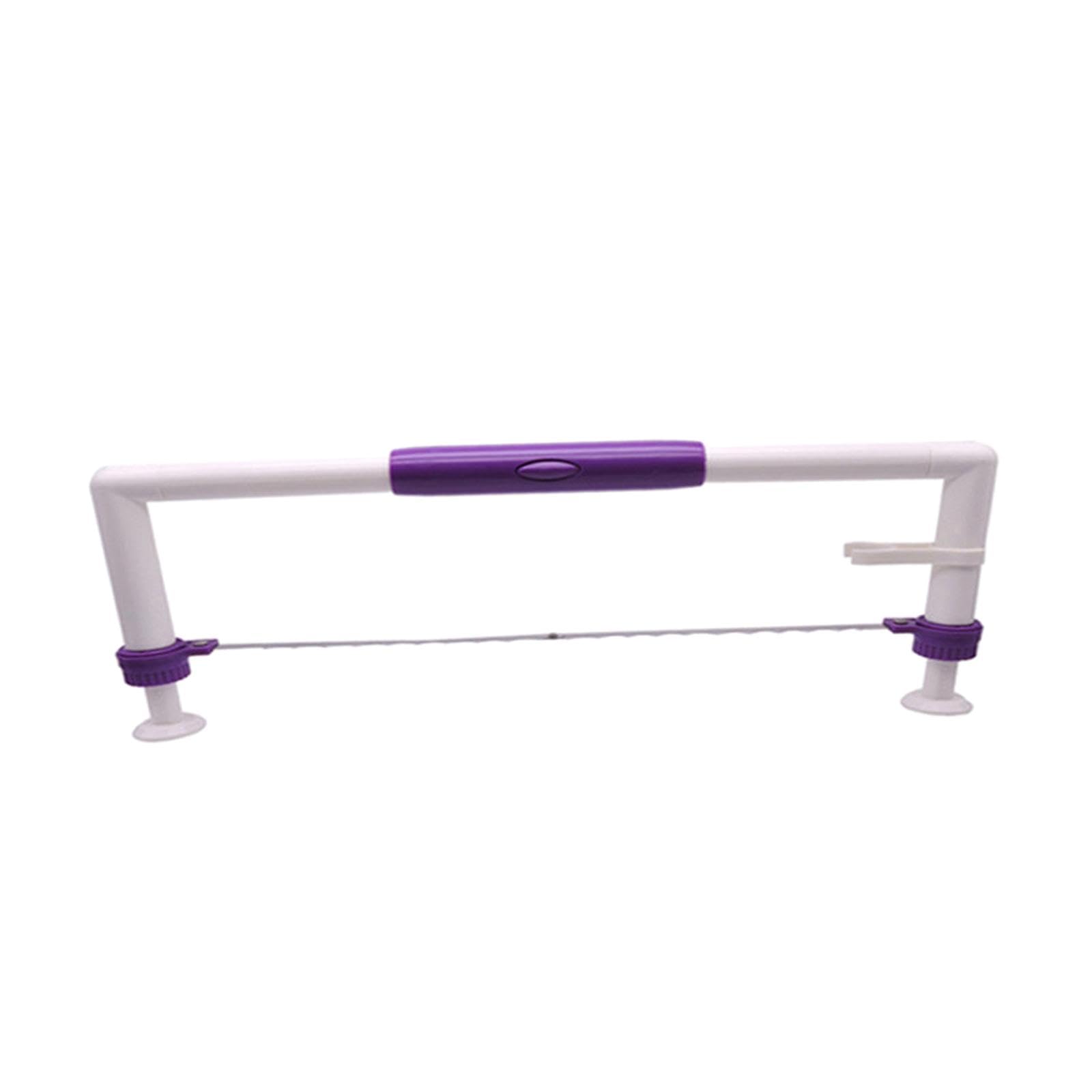 Nivelador ajustable de pastel de acero inoxidable para rebanar pan y bizcochos sin romperlos 1