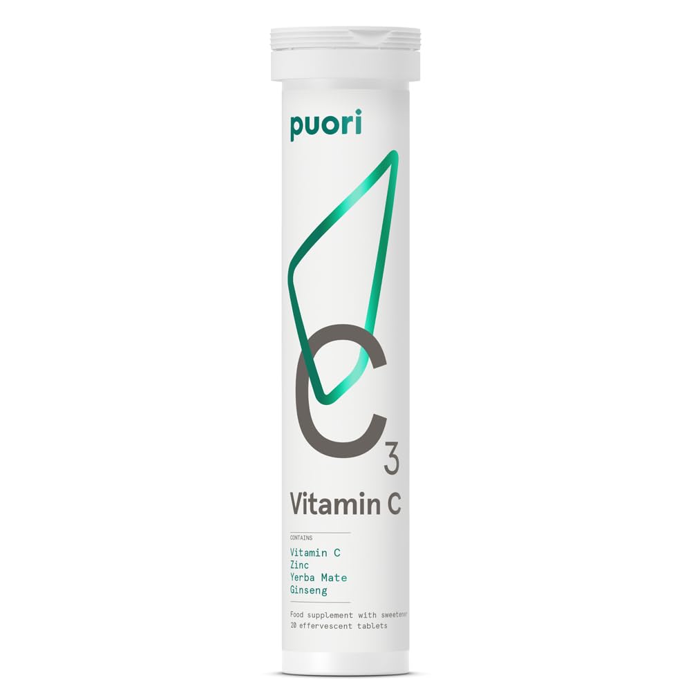 Puori Vitamina C Con Ginseng Y Yerba Mate 20Comp-image