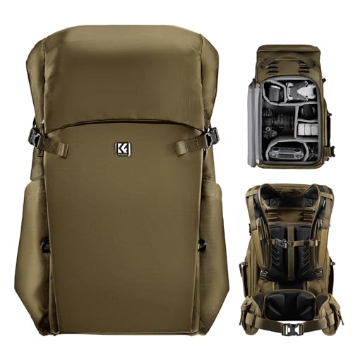 Mochila para cámara K&F CONCEPT 30L resistente al agua miniatura 1
