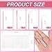 230 Pcs Pink Brow Lamination Supplies with Plastic Box Micro Eyebrow Lash Spoolies Set Disposable Lip Applicators Eyebrow Spoolies Brush Micro Swabs Interdental Brushes for DIY Eyelash Extensions