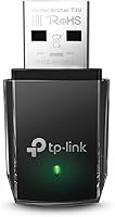 Vista 8 de TP-Link Adaptador WiFi USB AC1300 (Archer T3U) - Adaptador de red inalámbrica de doble banda 2.4G/5G para PC de escritorio, MU-MIMO WiFi Dongle, USB