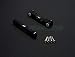 Aluminum Front Lower Arm Suspension Mount for Arrma 1/8 Kraton Outcast Typhon Talion Notorious 1/10 Senton 1/7 Infraction Limitless - Black