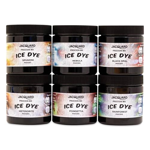 Jacquard Procion MX Ice Dye 2oz Set 6/Pkg-Assorted Colors