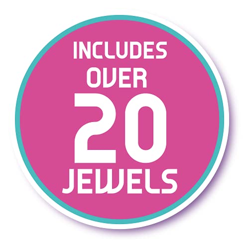 Jewel Secrets - Royal Jewellery Set - for Dress Up - Make Your Own Jewellery, Gems Inside Magic Stones