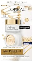 L'Oréal Paris Firming Face Care Set for Mature Skin with Anti-Ageing Day Cream and Night Cream Against Age Spots, with Collagen AS Fragments, Age Perfect Pro Collagen Expert, 2 x 50 ml