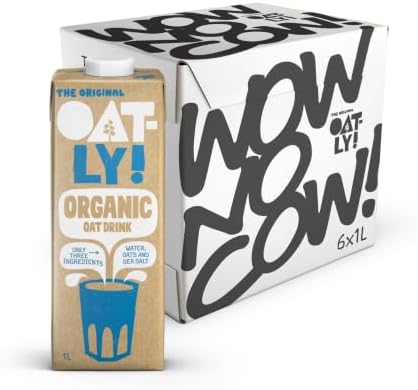 Oatly Oat Drink Organic 1 Litre (Pack of 6)