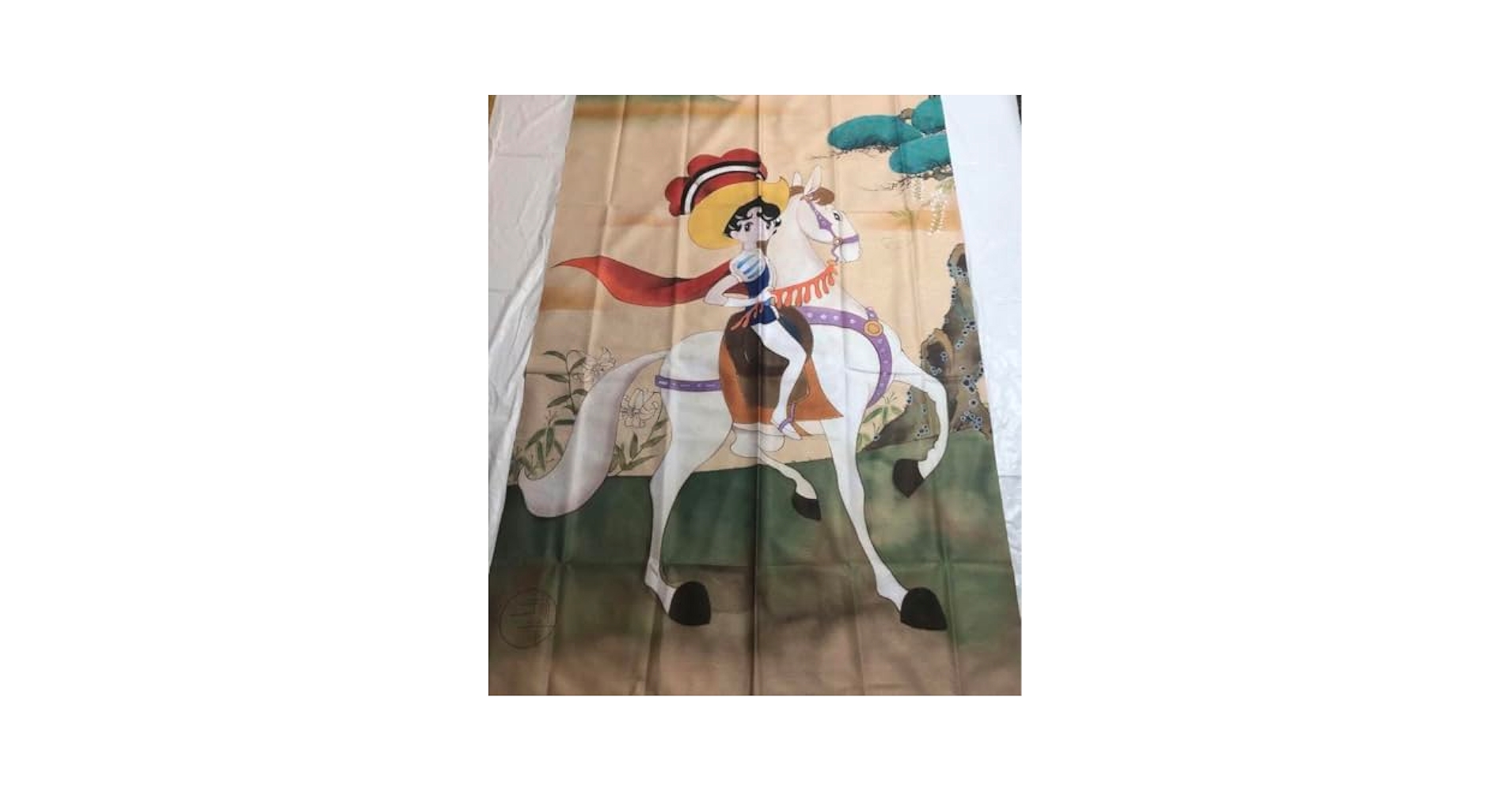 新品未使用　手塚治虫　リボンの騎士　タペストリー&暖簾 Amazon.co.jp: 手塚 治虫 リボンの騎士 タペストリー&暖簾 : ホビー