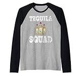 Photo Gallery tequila squad camicia divertente cinco de mayo festa messicana maglia con maniche raglan Photo Gallery tequila squad camicia divertente cinco de mayo festa messicana maglia con maniche raglan