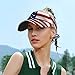 Cute Funny USA Flag Hat Women Men Adjustable Flag Sport Sun Visor Hat Summer Fashion Sun Cap Beach Flag Hat