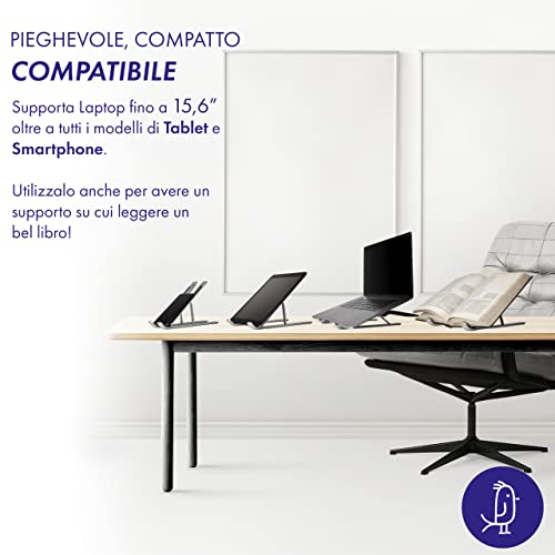 Amazoe Supporto Pc Portatile Laptop Stand in