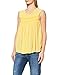 Produktbild FIND Damen Regular Fit Bluse Shirred AZB5816, Gr. 36 (Herstellergröße: S), Gelb (Yellow)