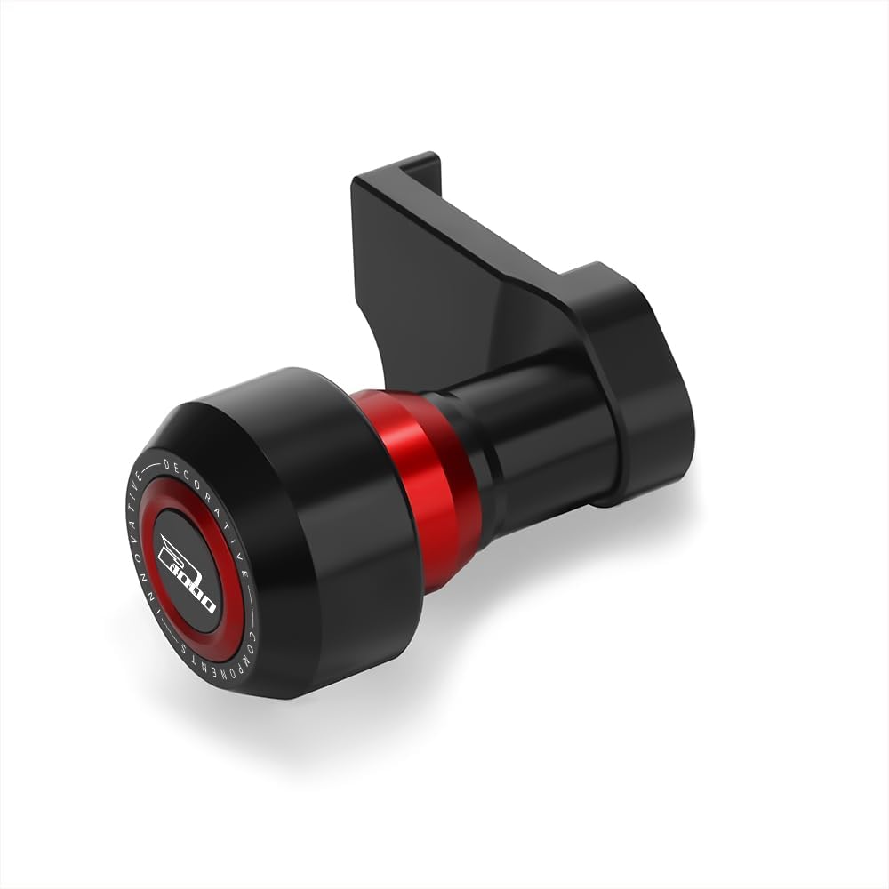 Motorcycle Frame Sliders Falling Protection Compatible with GSXR1000 2017-2024 Crash Protector Pad Engine Fairing Guards GSXR 1000 GSX-R1000 GSX-R 1000 Accessories (Red)