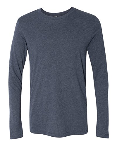 Next Level - Triblend Long Sleeve T-Shirt - 6071 - L - Vintage Navy
